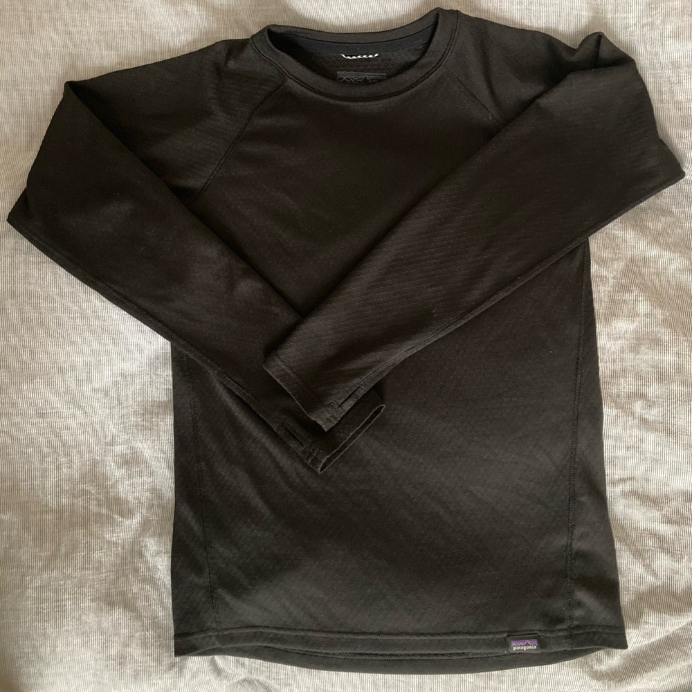 PATAGONIA Pants + Top Boys Capilene Base Layer Set Size 12 / Large